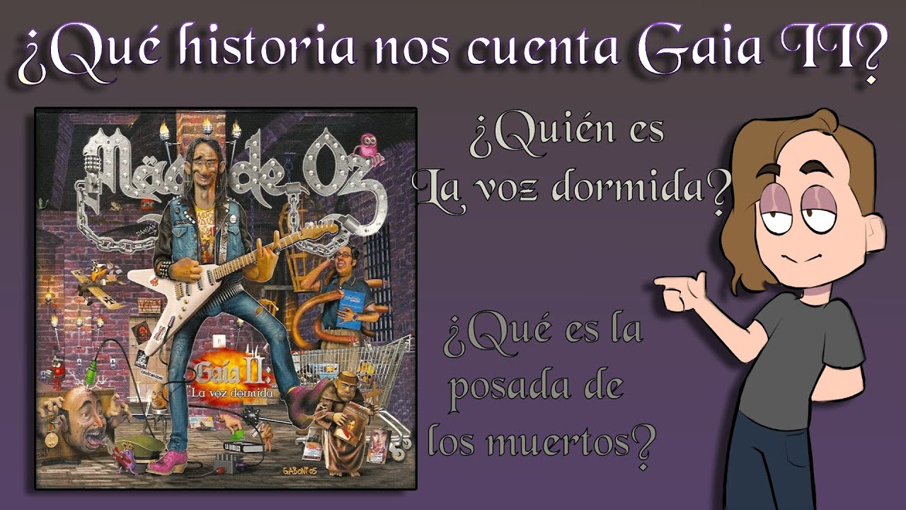 La historia que cuenta GAIA II: La Voz Dormida de Mägo de Oz