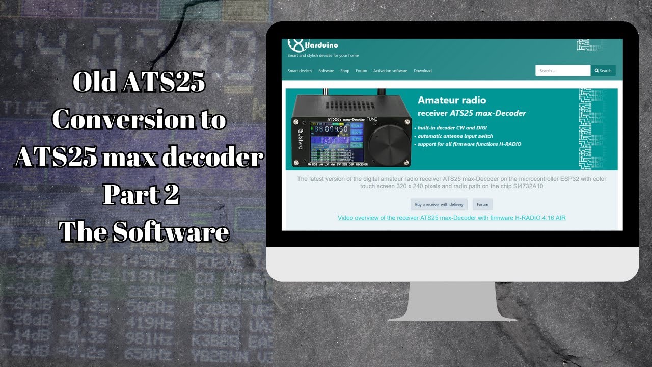 Alter ATS25 umbauen zum ATS25 max-Decoder Teil 2 Die Software