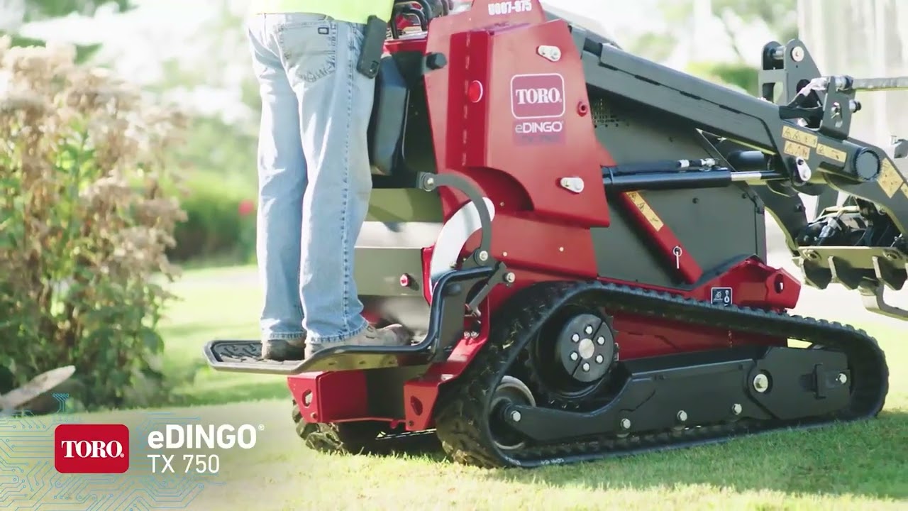 Drehkippmulde Ultra Buggy e2500 TS & Kompaktnutzlader eDingo TX750