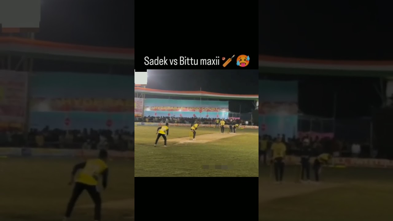 @bittumaxiicricketvlogs vs #sadek #cricket #biggestsixinipl2023 #viralshort #cricketshorts #