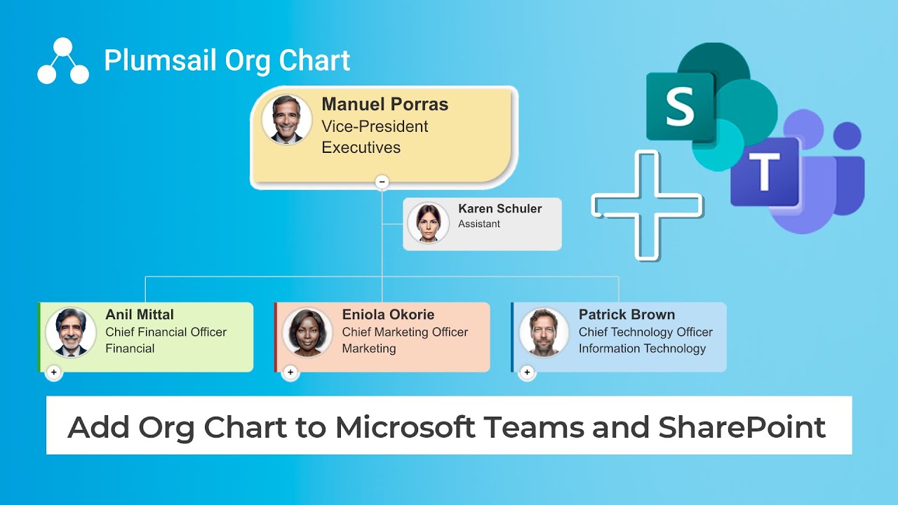How to add Interactive Org Chart to SharePoint and Microsoft Teams in Microsoft 365 | Plumsail