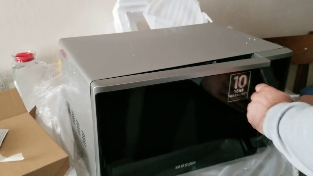 Samsung MS23K3555ESND 23 Lt Mikrodalga Fırın Kutu Açılımı