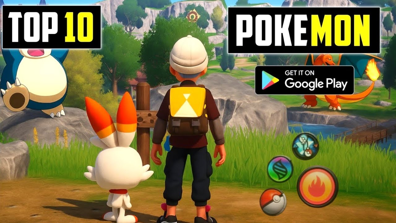 Top 10 High Graphic POKEMON Games For Android In 2026 | Best POKEMON Games In 2026