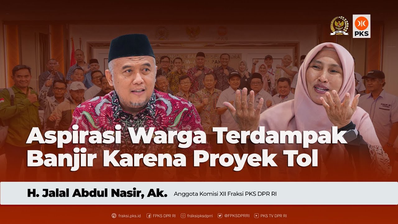 Banjir Karena Proyek Tol, Warga Villa Anggrek Sampaikan Aspirasi ke Jalal Abdul Nasir