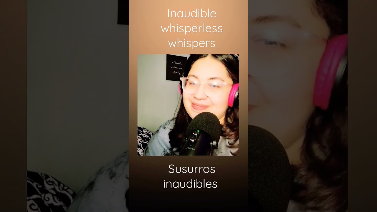 Whisperless whispers? Inaudible ASMR