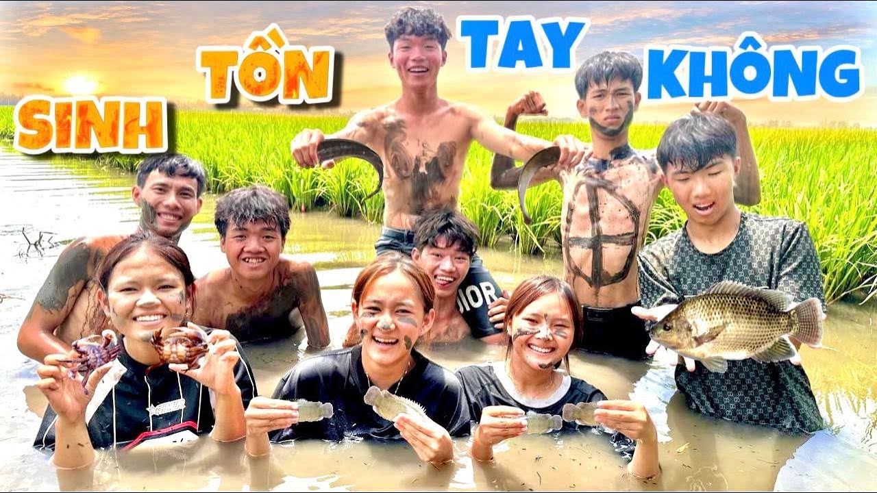 Anh Ba Phai | Thử Thách Sinh Tồn Tay Không Và Một Ngày Đầy Bất Ổn | Survival