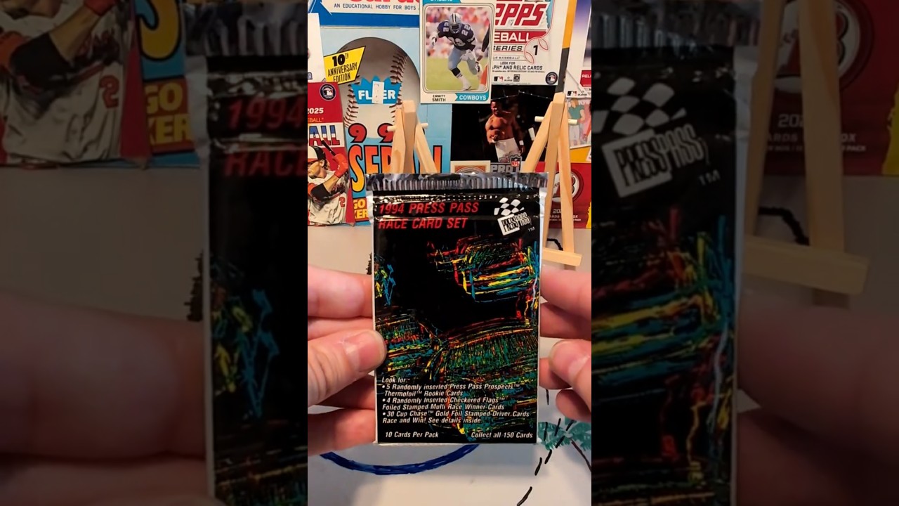 Shorts: 1994 Press Pass Racing - hunting for Jeff Gordon? I guess?