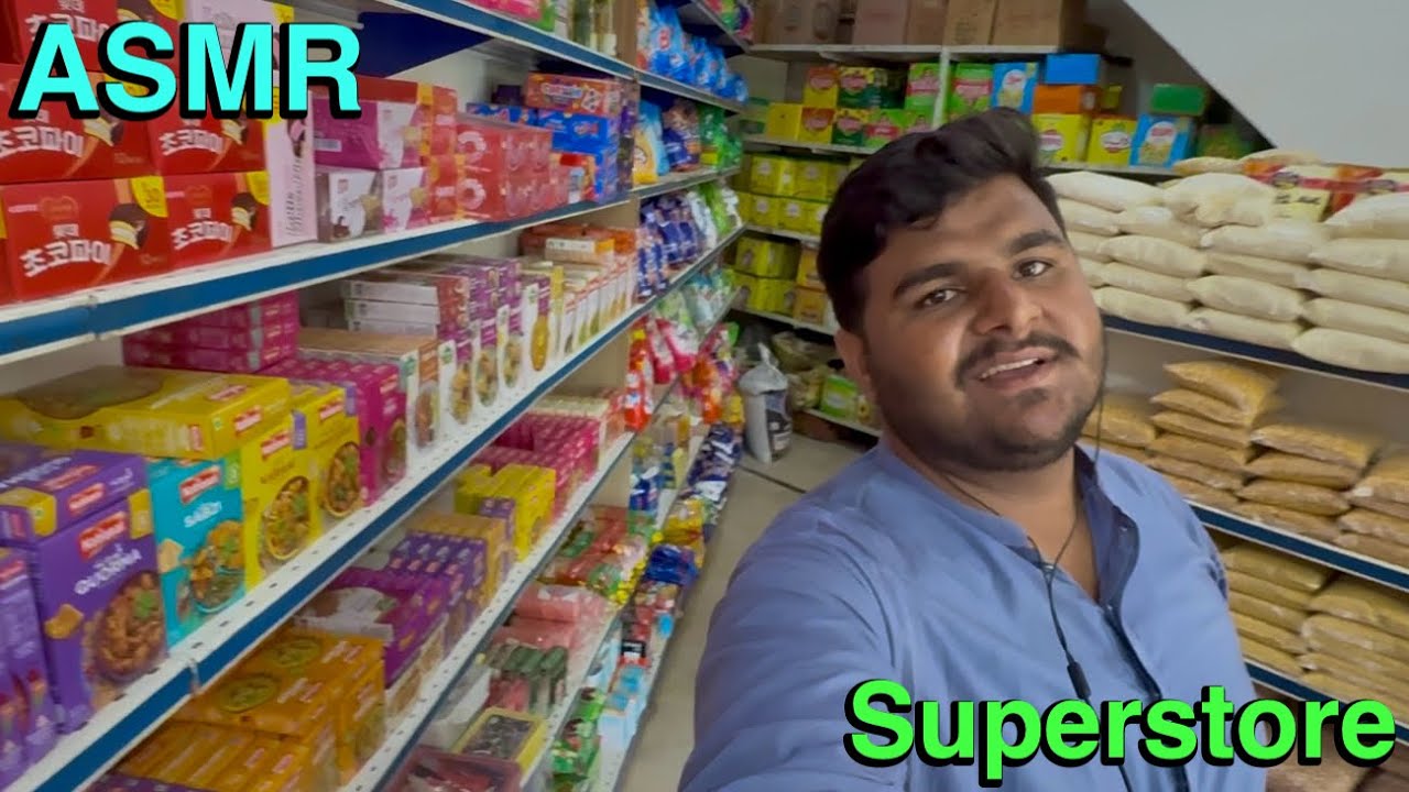 Asmr in Superstore 25 minutes Tapping 
