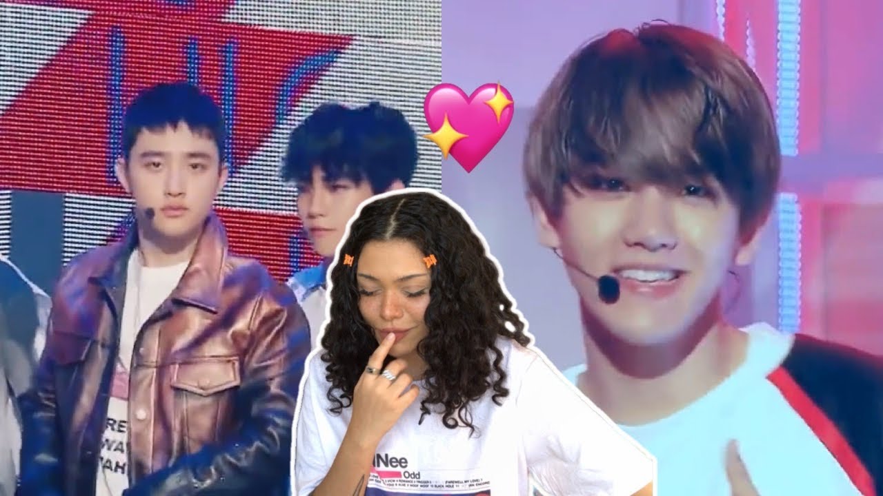 EXO 엑소 'LUCKY ONE' & 'LOVE ME RIGHT' LIVE COMEBACK STAGE MIX | REACTION!!