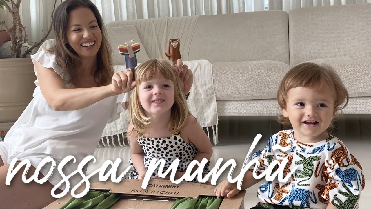 NOSSA ROTINA DA MANHÃ | FILHOS, TRABALHO, ALIMENTAÇÃO por Juliana Goes