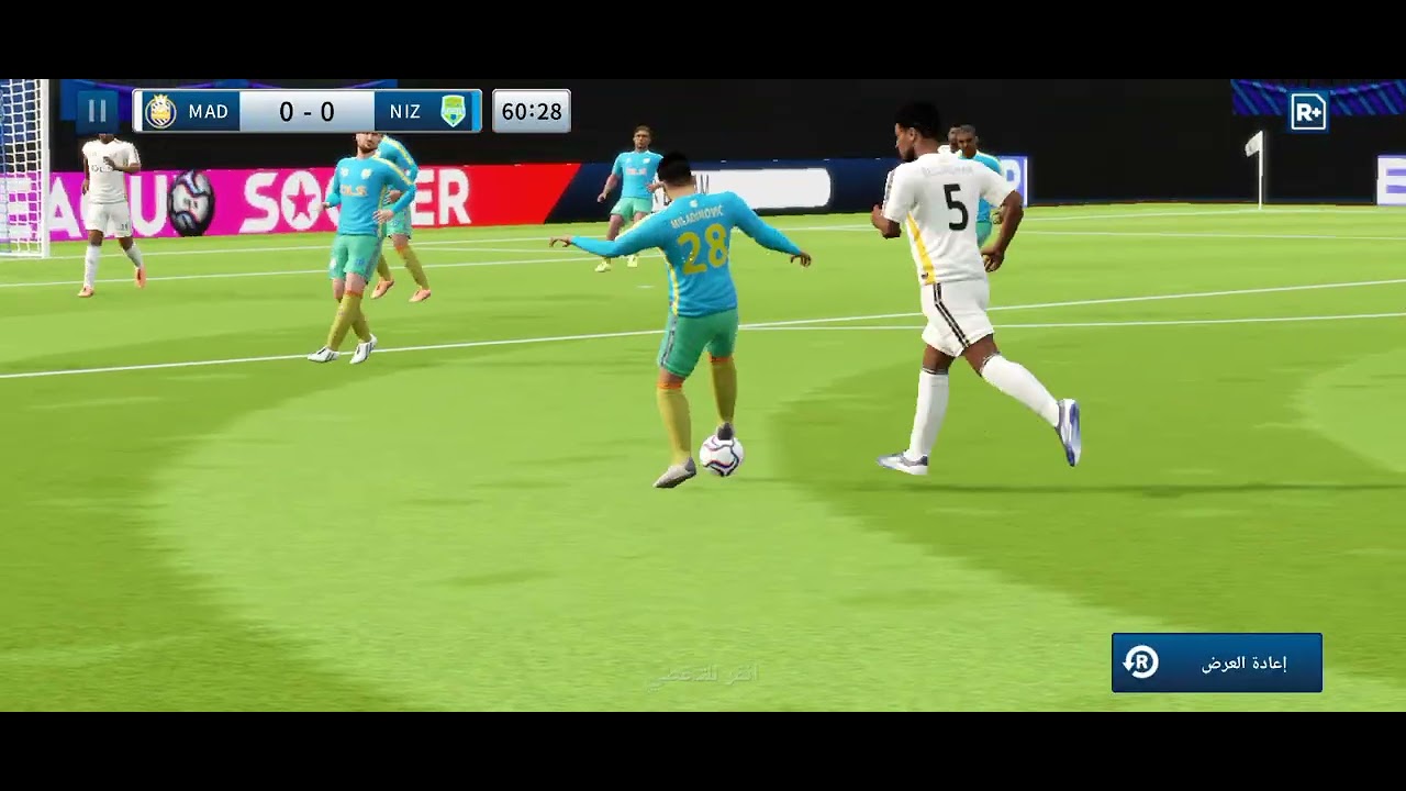 Nizaroe vs #real_madrid final global cup نزارؤ ضد ريال مدريد نهائي كأس التحدي الدولي #dls 