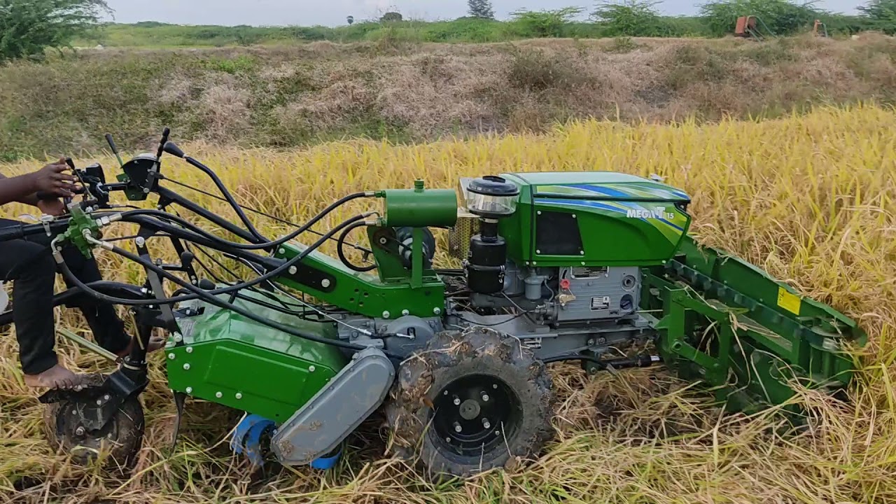 kirloskar power tiller Reaper attachment