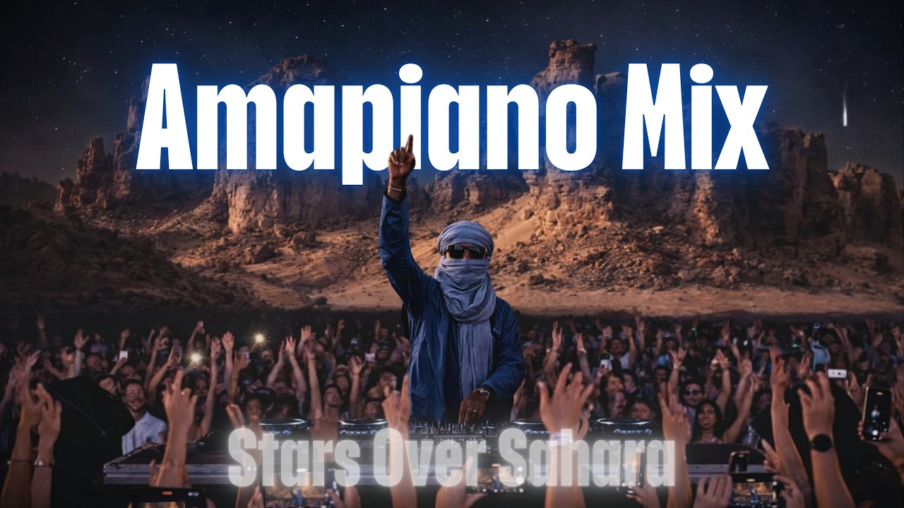 Sahraoui Amapiano Mix | Stars Over Sahara | Dj Sahraoui    #afrohouse #amapiano #sahraoui