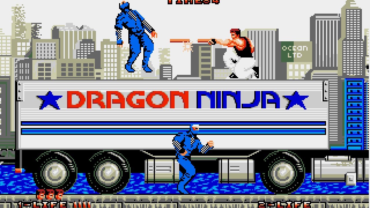 Bad Dudes Vs. DragonNinja Longplay (Amiga) [QHD]