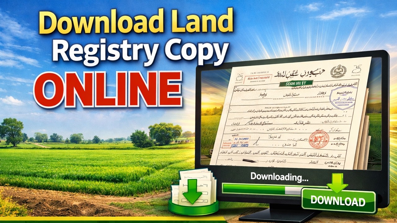 How to Check & Download Online Land Registry | Punjab Land Record  | PLRA