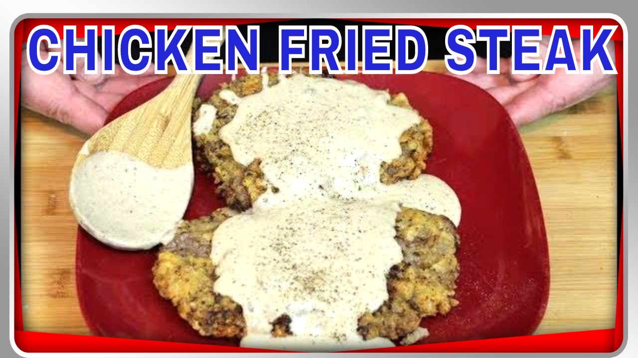 Как приготовить жареный стейк из курицы Чак Вагон с подливкой!