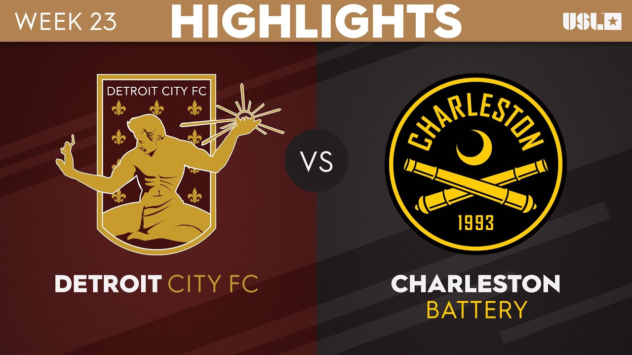 8.12.2023 | Detroit City FC vs. Charleston Battery - Game Highlights
