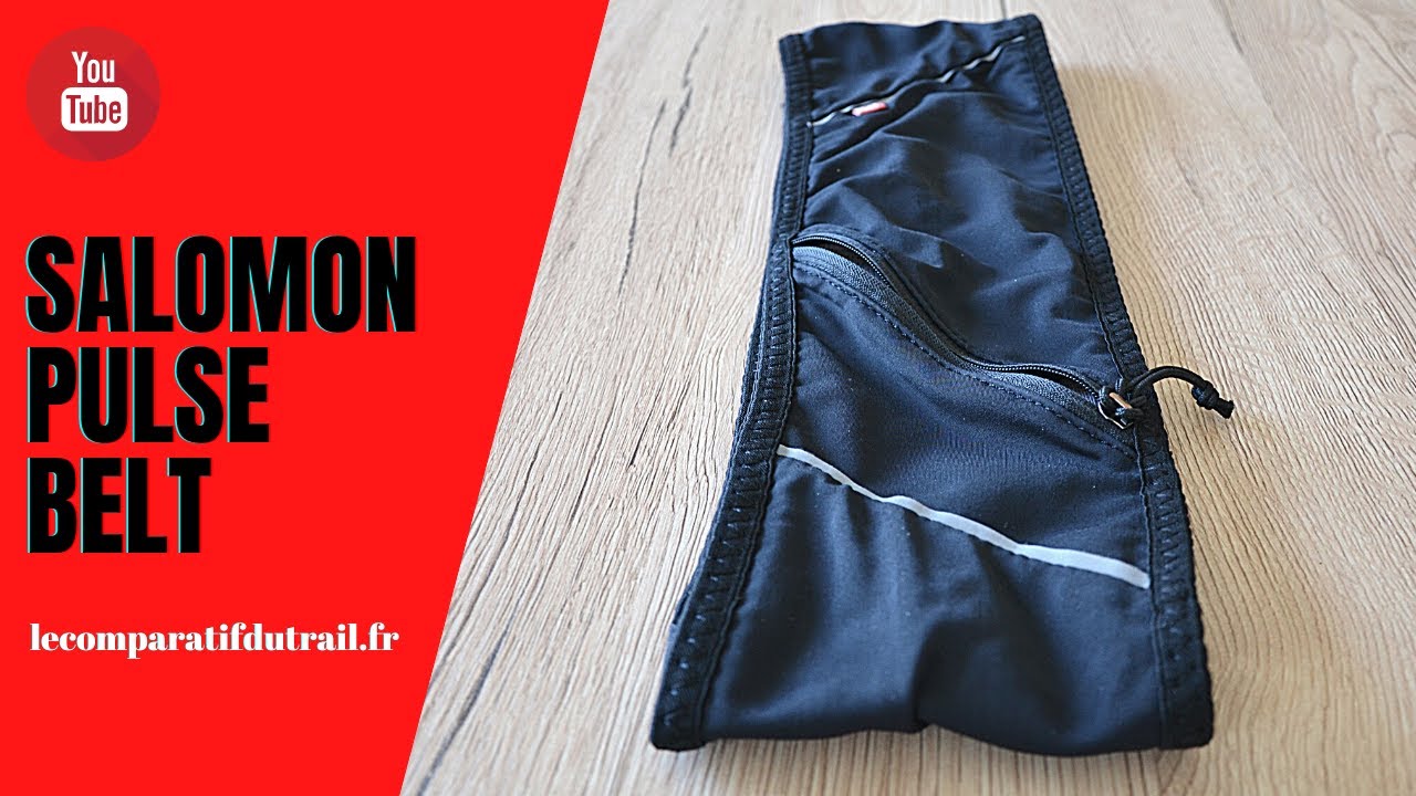 Présentation & Test de la Salomon Pulse Belt ➡ une Ceinture Porte Bâtons Minimaliste !