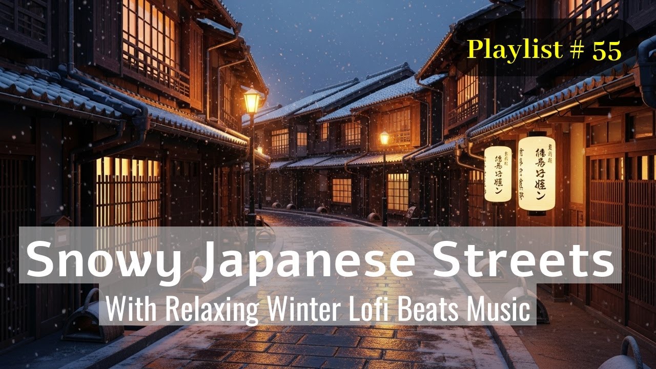 [Track 55] Japanese Winter Calm 🌙 Soft Lofi for Productivity, Focus & Gentle Night Rest