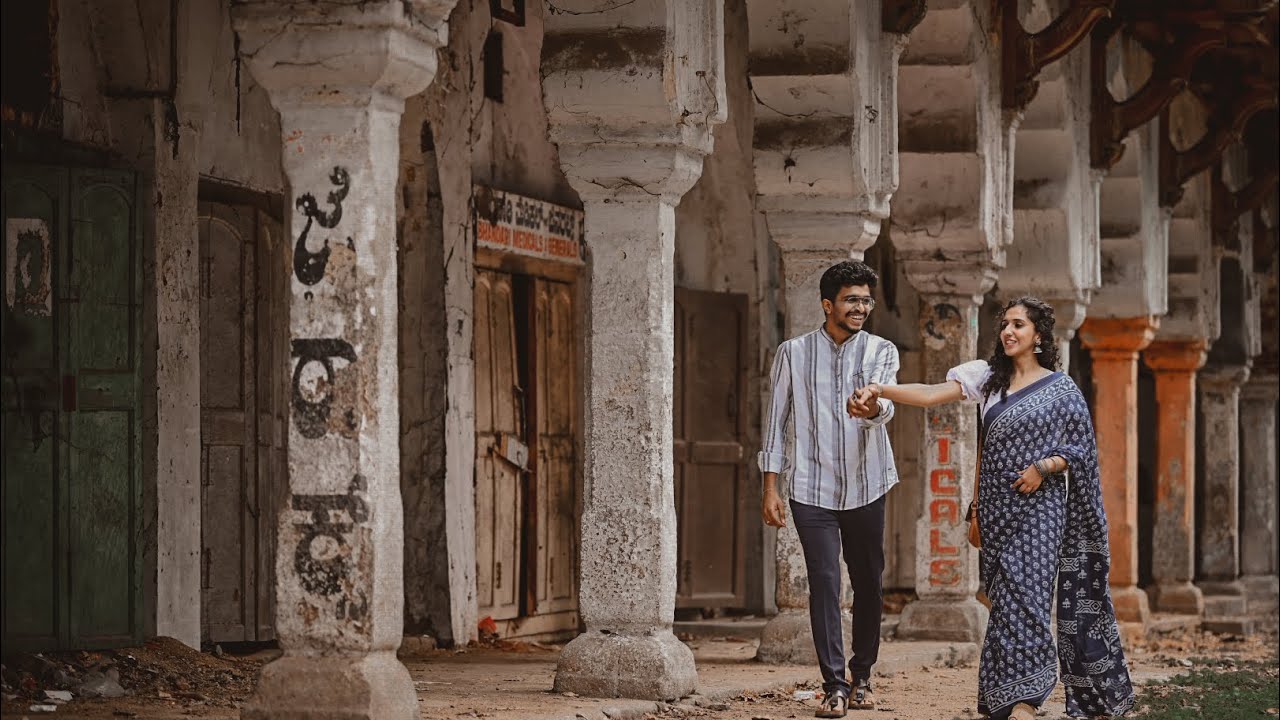 Mysuru Pre-Wedding vintage Shoot || Swathi + Ganesh