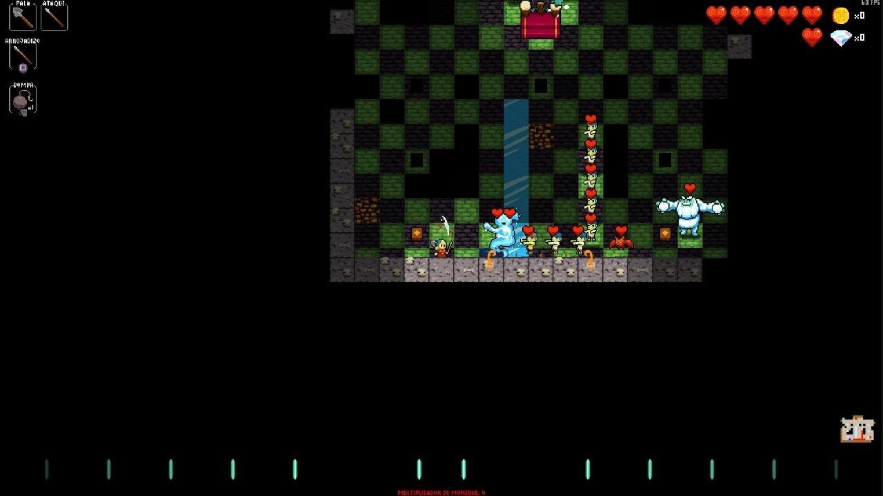 Crypt of the NecroDancer King Konga 3 Spear Strategy
