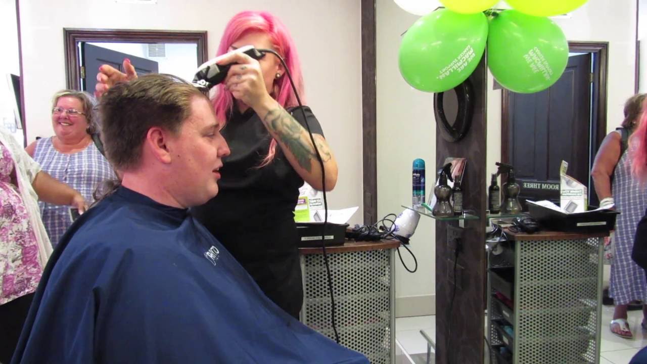 Daniel Moorey's 'Brave the Shave'