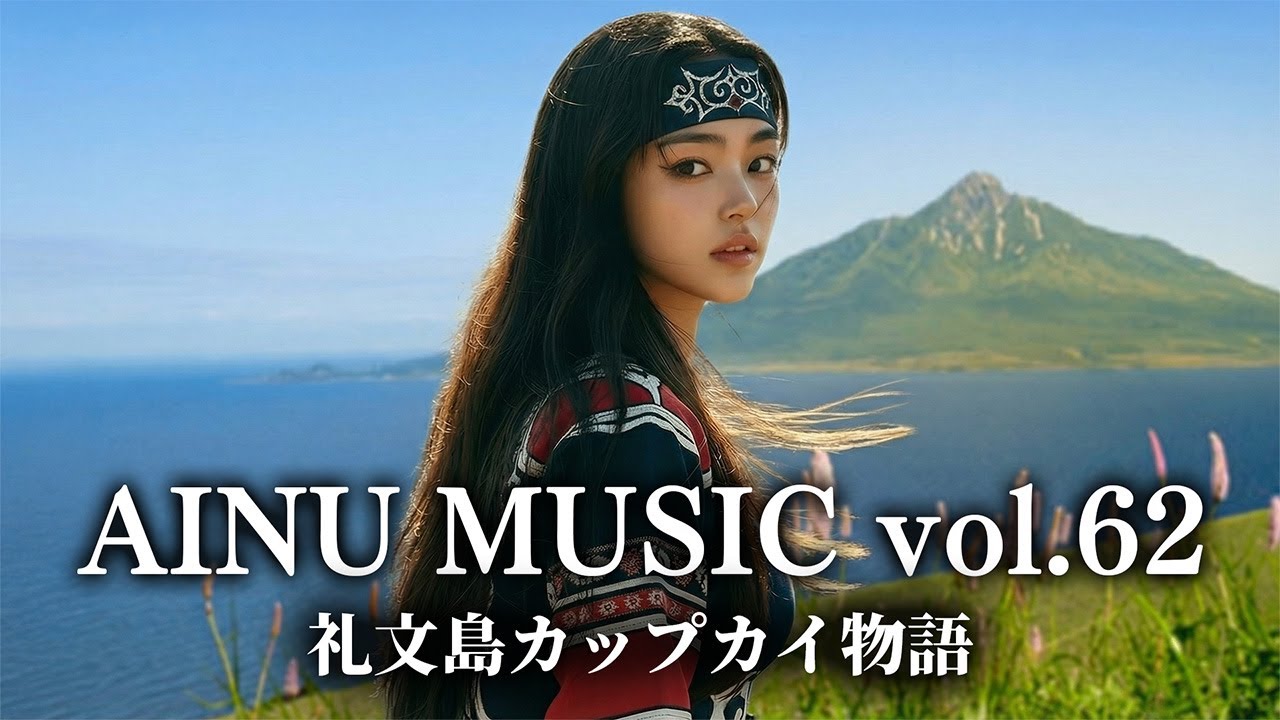 🎵 アイヌ音楽 Vol.62 - 礼文島カップカイ物語 | AINU Music | Spiritual Healing World Song | Ekashina