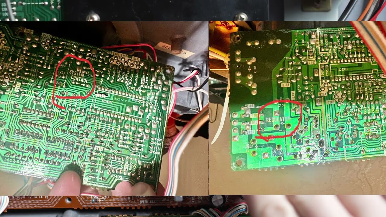 Sony PS-x55 Turntable repair