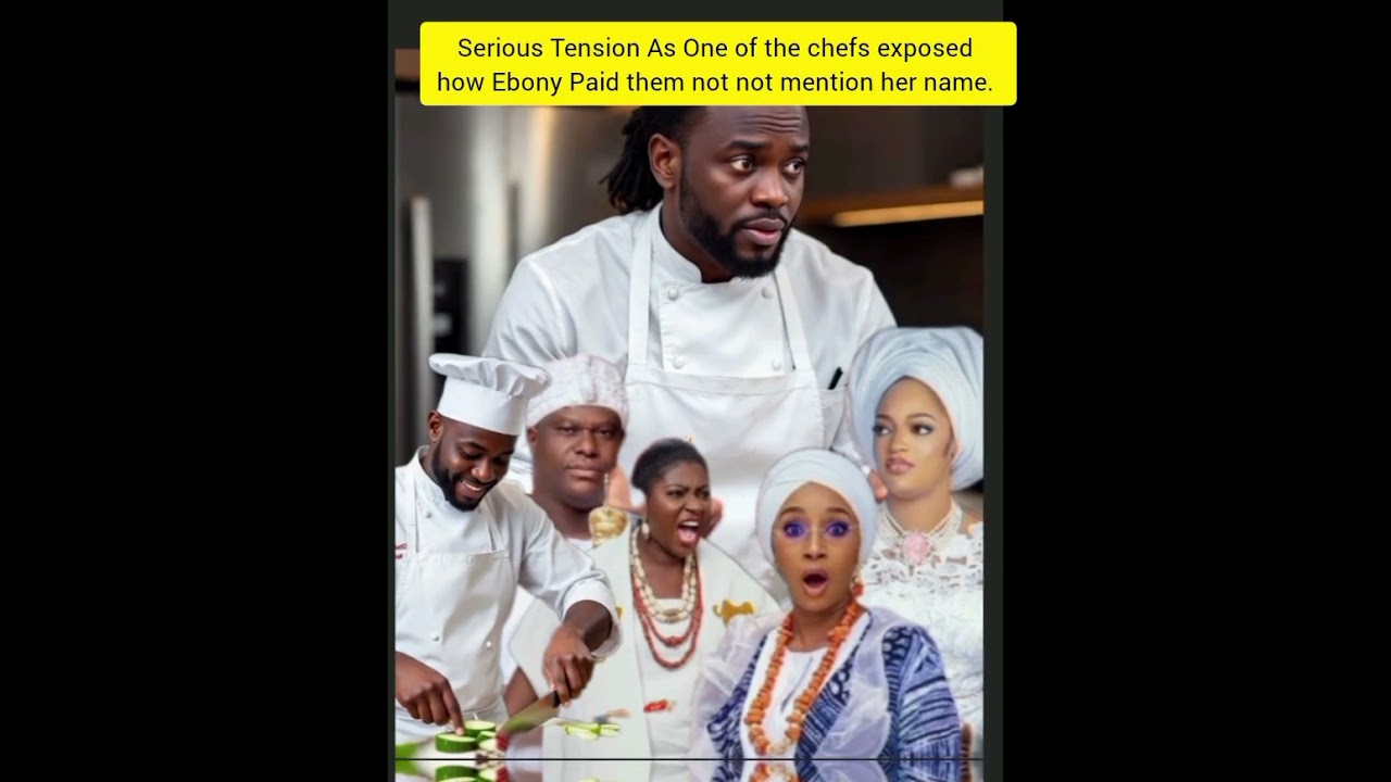 Serious Tension As One of the chefs exposed how Ebony Paid them not to mention her name. 