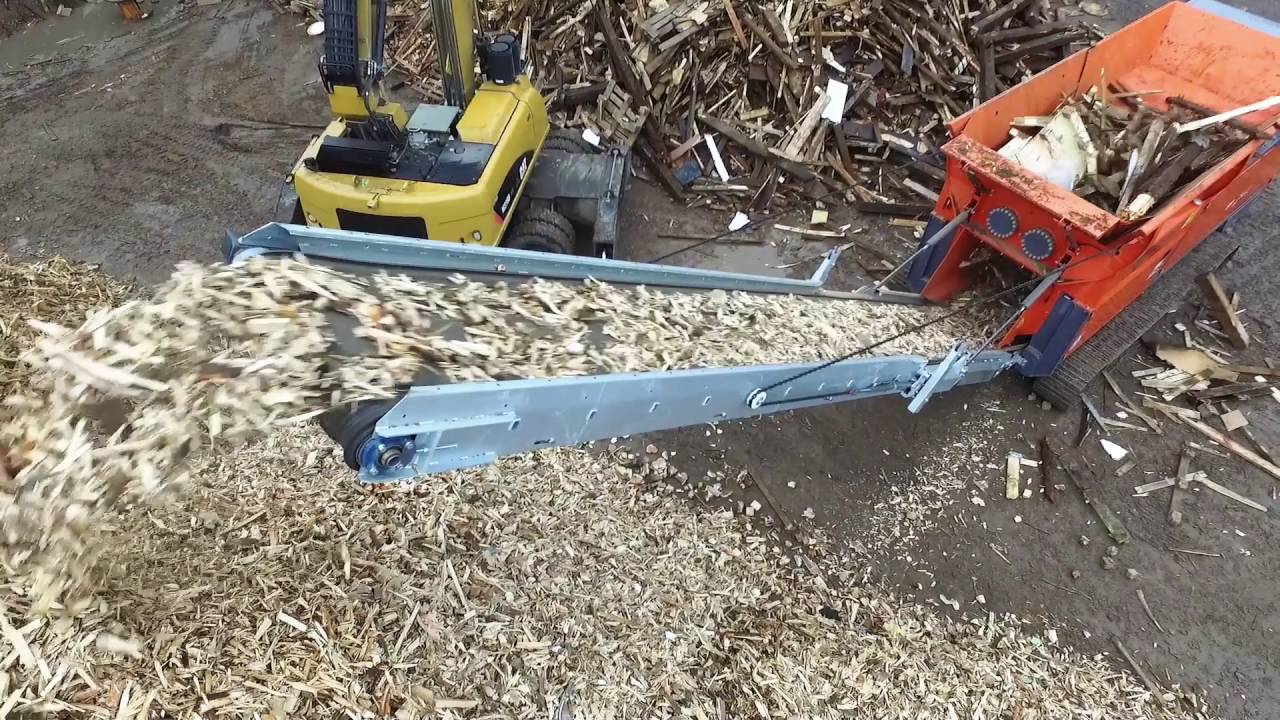 ARJES VZ 850 DK - Zerkleinerung von Altholz