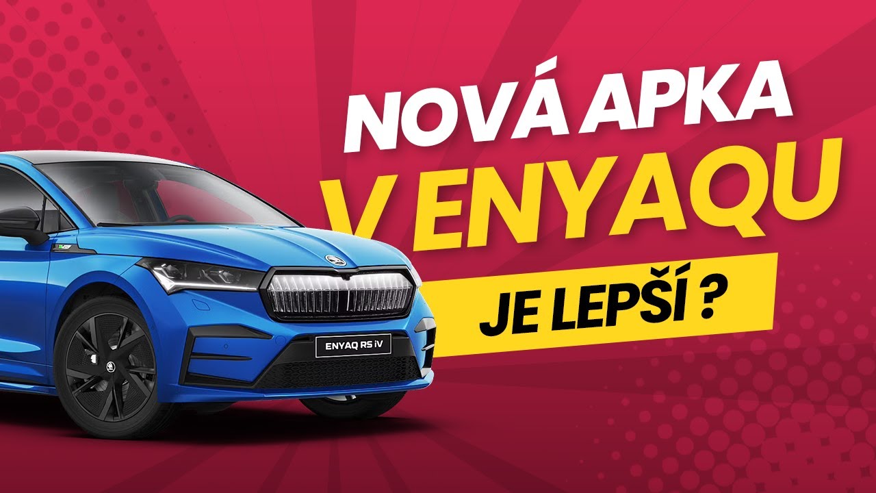 Nová aplikace pro Škodu Enyaq a plánování dobíjení na trase