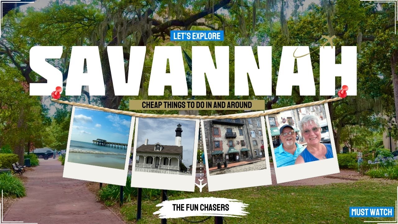 7 Cheap Things to do in Savannah, Georgia!