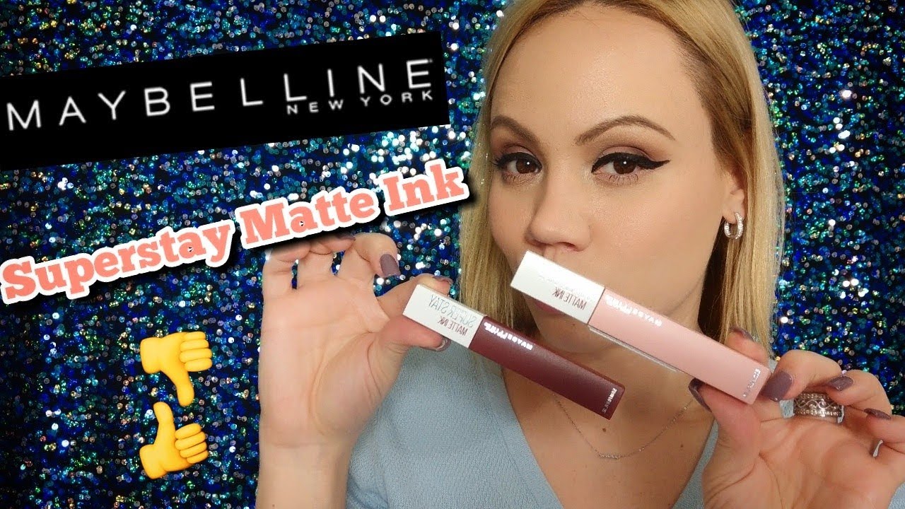 MAYBELLINE *SUPERSTAY MATTE INK* (Loyalist) & (Voyager) Review /Swatches 2018 *Fair Skin*