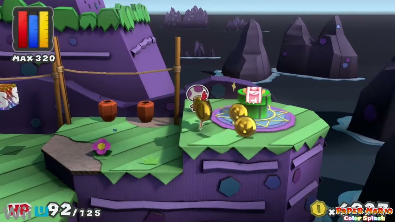 Paper Mario: Color Splash (Wii U) - Part 12 - No Commentary