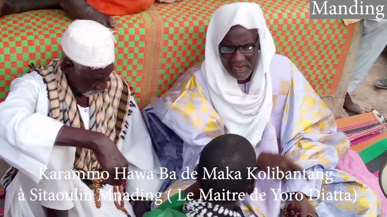 Khalif El Hadj Karamo Hawa Ba de Maka Kolibantan à Sitaoulin Manding,