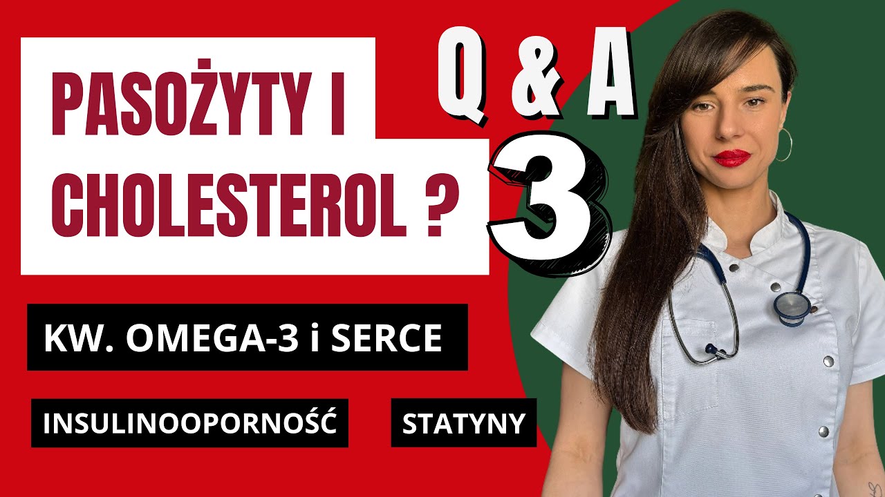 Omega 3 szkodzą sercu? Wysoki cholesterol i insulinooporność, trójglicerydy a słodycze. Q and A