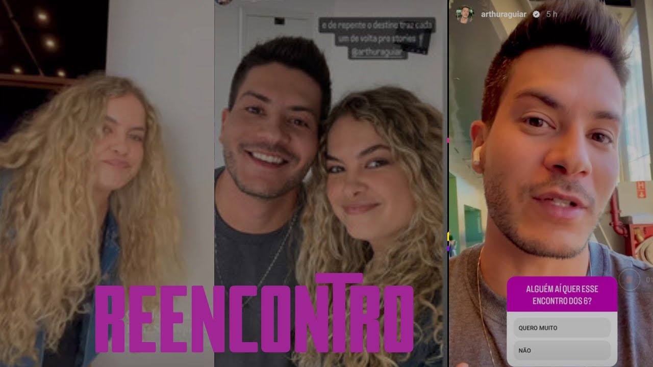 REENCONTRO DE ARTHUR AGUIAR E LUA BLANCO | LUAR | O ENCONTRO COM OS 6 VEM HEIN #rebeldesbrasil #RBR