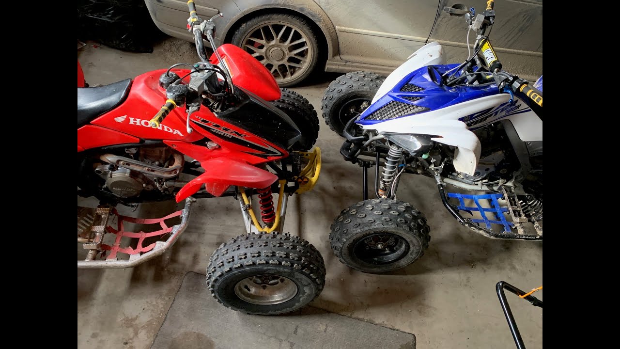 Honda TRX450ER & Yamaha Raptor 700R Comparison