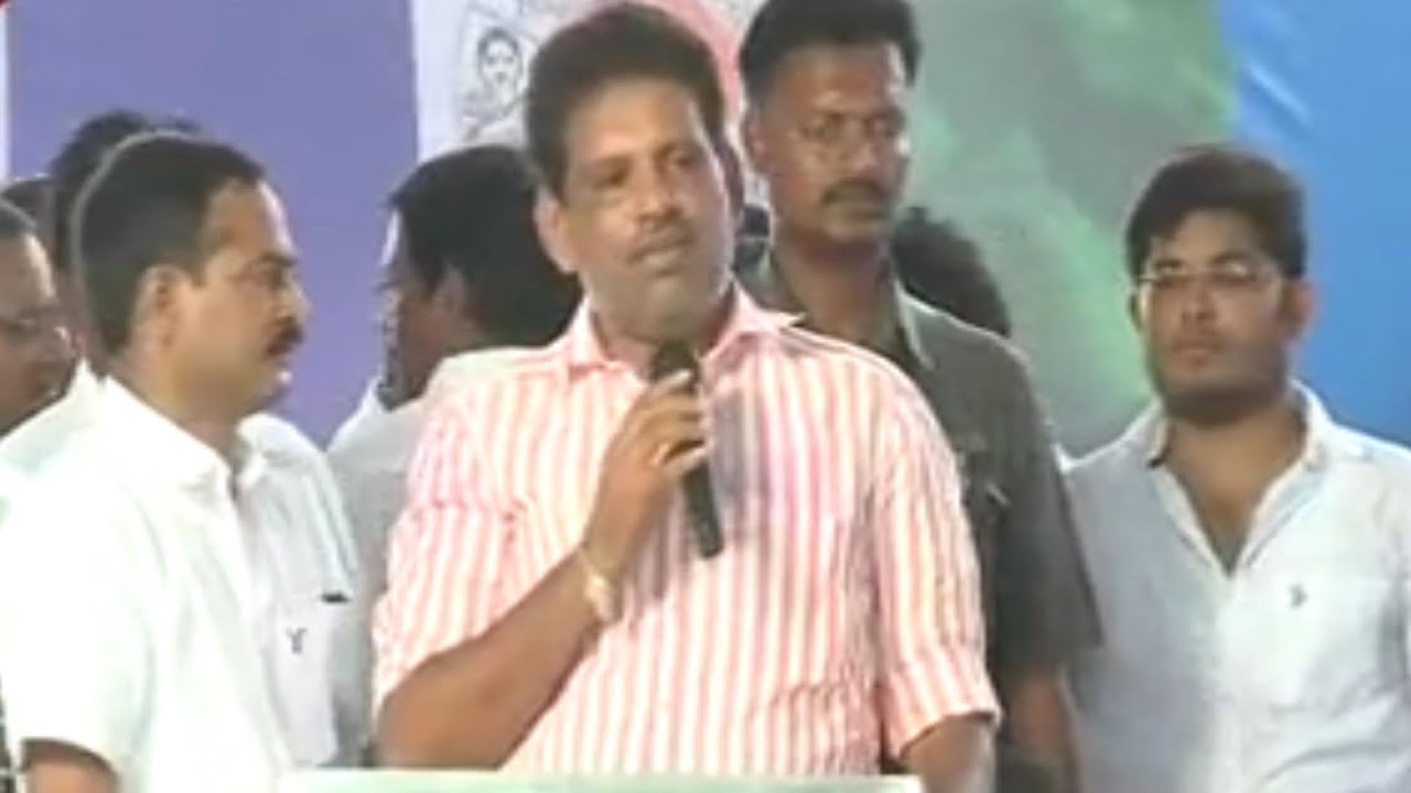 YSRCP MLA Chevireddy Bhaskar Reddy Speech || YS Jagan 'Jala Deeksha' Over Irrigation Projects