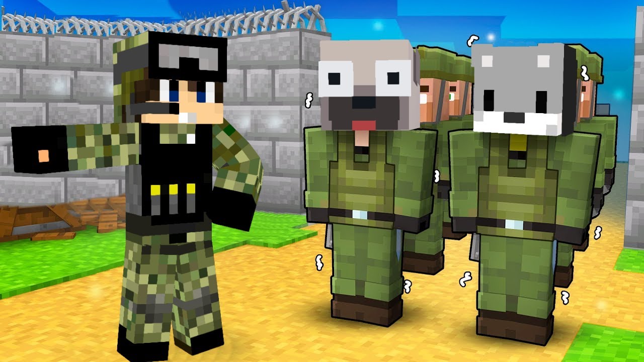 KATONASÁGOT NYITOTTAM A MINECRAFTBAN!