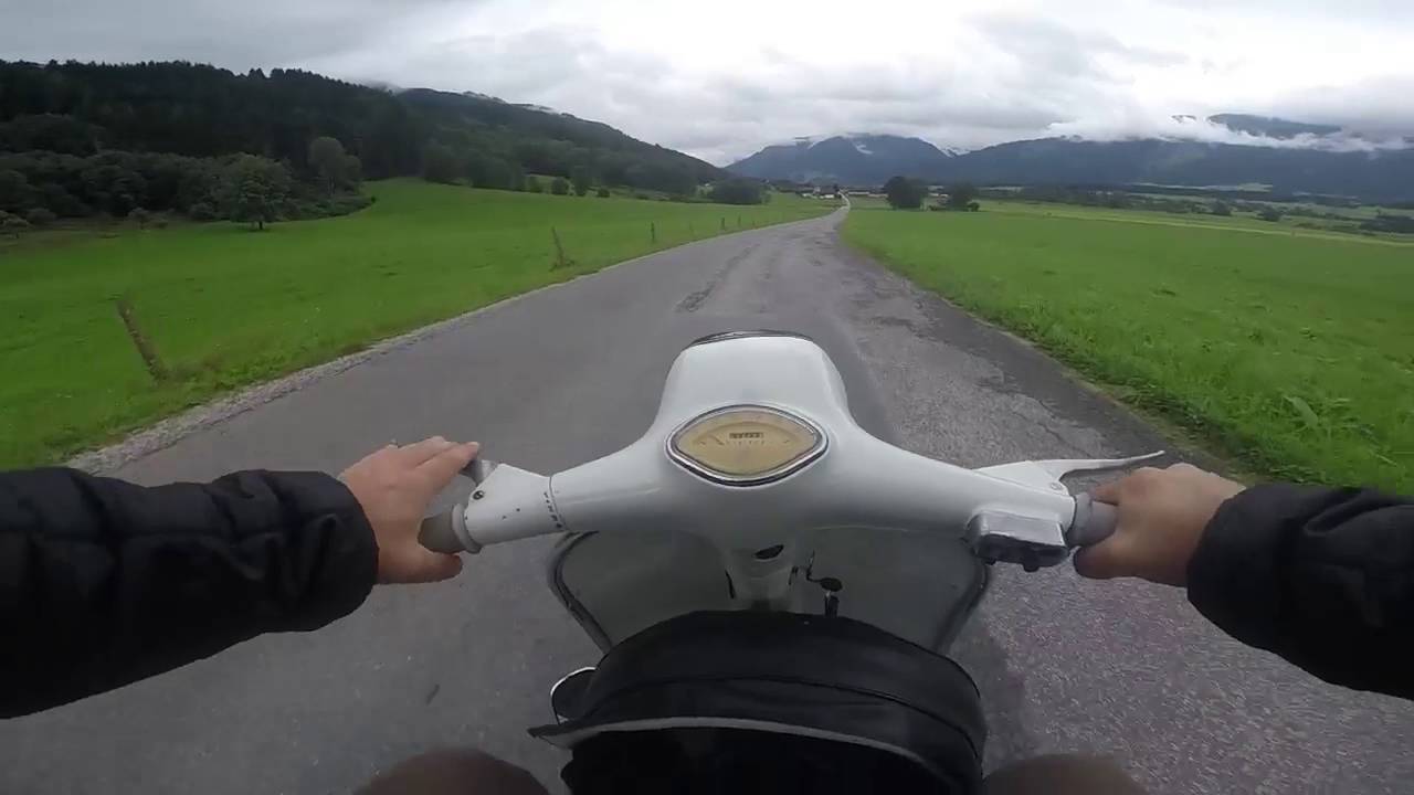 GOPRO VESPA 125 GTR und 125 GT