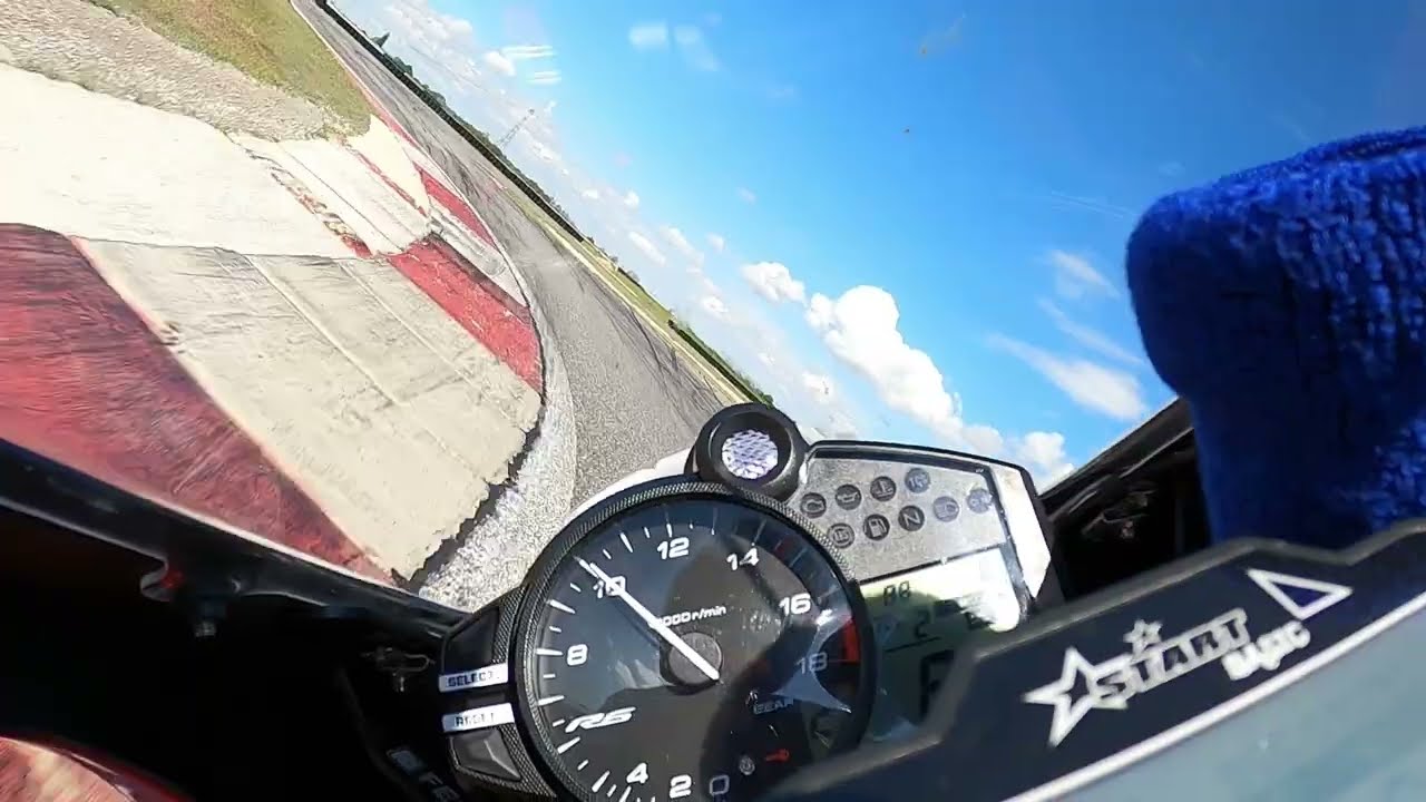 TAZIO NUVOLARI 1' VOLTA CON YAMAHA R6 2018 BEST 1.28