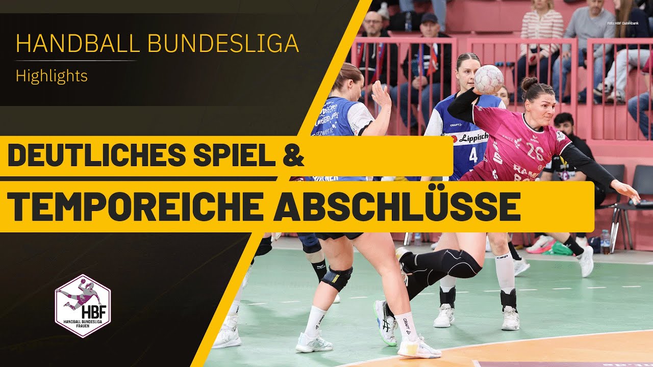 TuS Metzingen vs. HSG Blomber-Lippe | Highlights| Sporteurope.TV Handball
