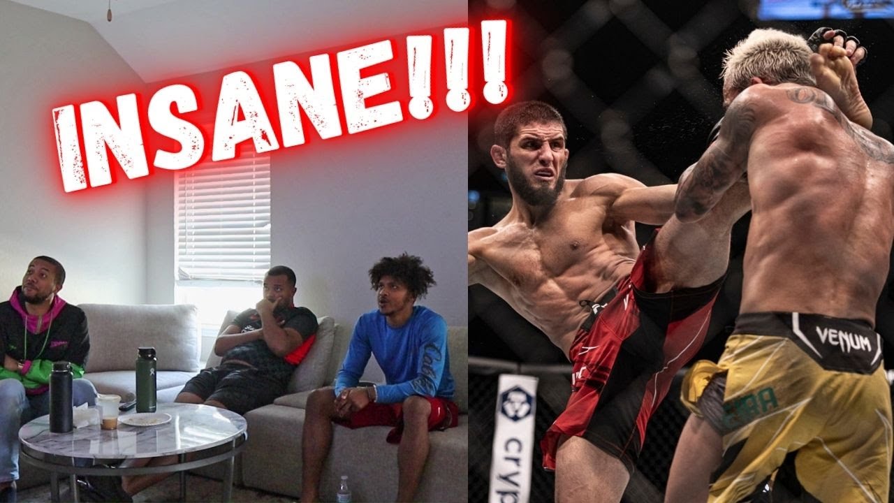HILARIOUS Reaction to Islam Makhachev's DOMINANT Win over Charles Oliveira at UFC 280!!