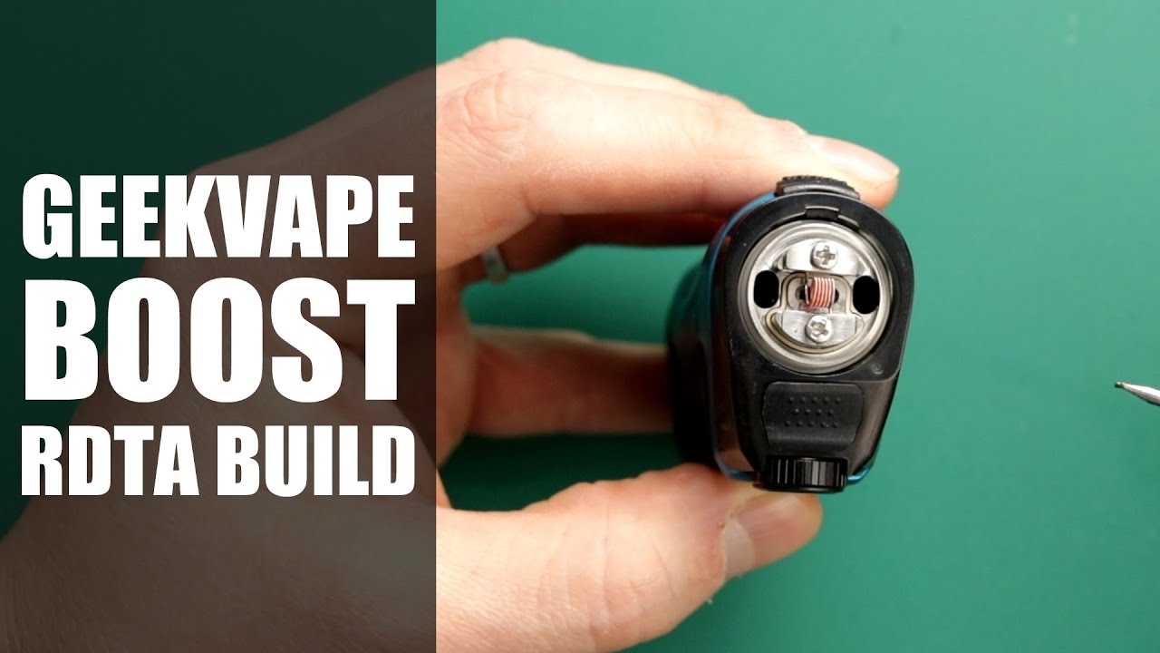 Geekvape Boost RDTA Build Tutorial