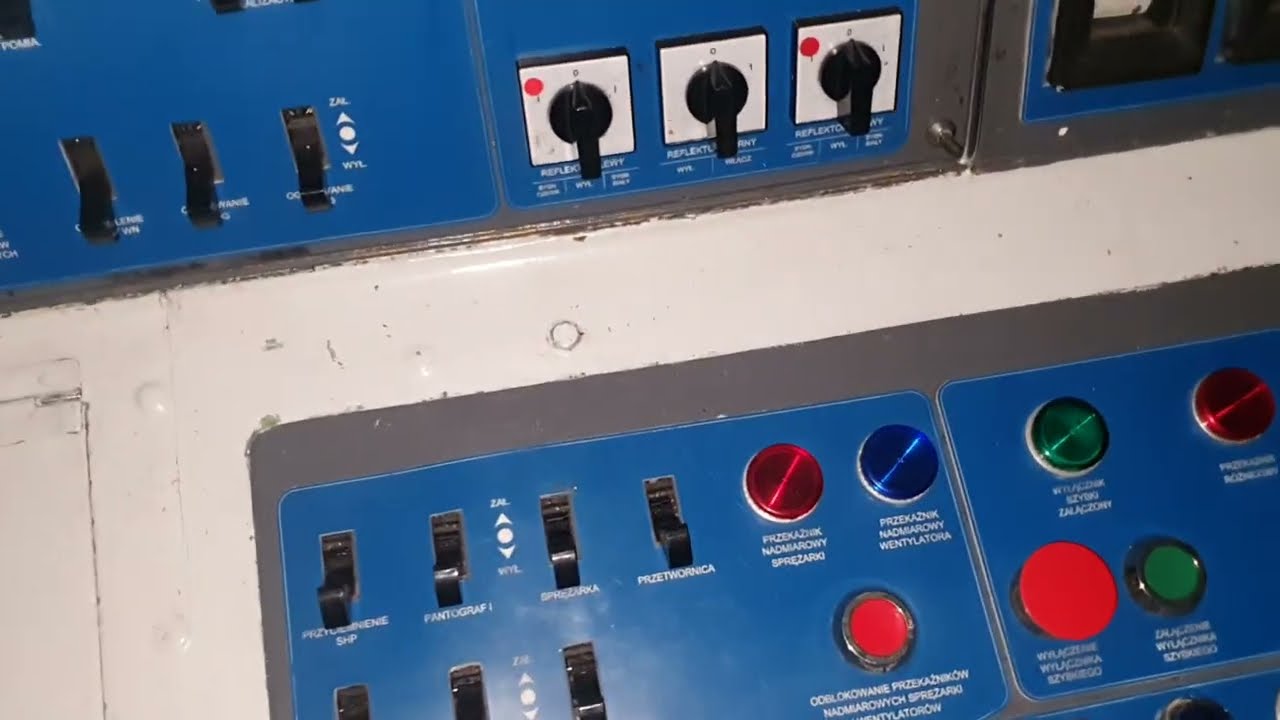 Lokomotywa EU07 - poważna usterka nastawnika jazdy