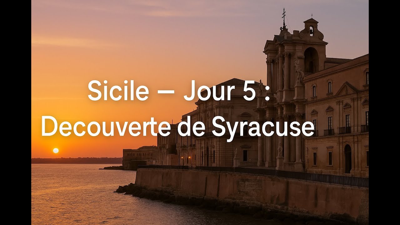 336 🇮🇹 Sicile Jour 5 Syracuse