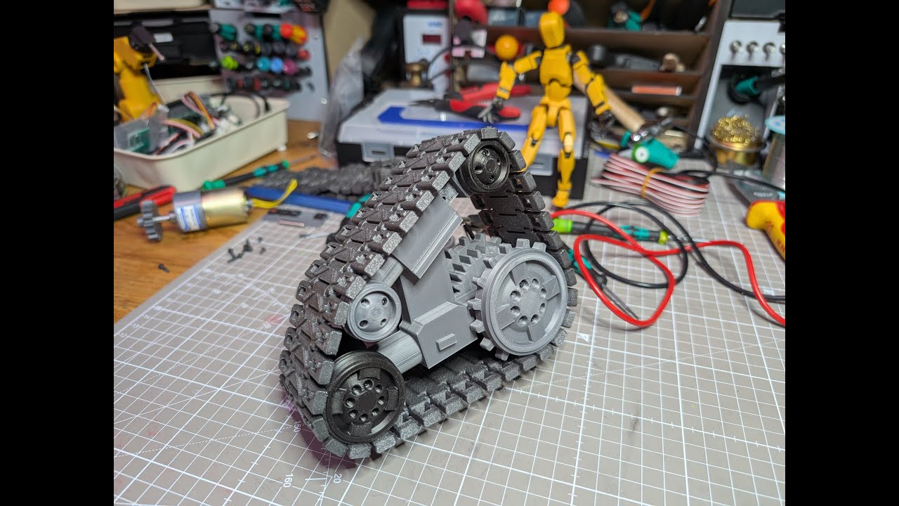 Ultimate 3D Printed WALL-E Tracks Upgrade | Smooth, Stable & Enhanced Design