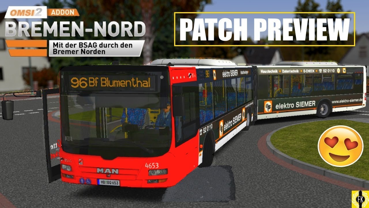 OMSI 2 [60 FPS] - BREMEN-NORD Patch-Preview (Linie 97) - Let's Play Omsi 2 [#433]