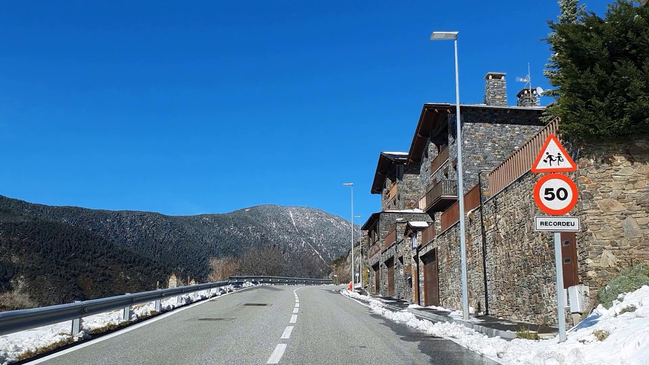 CARRETERA D'ENGOLASTERS. PRINCIPADO DE ANDORRA